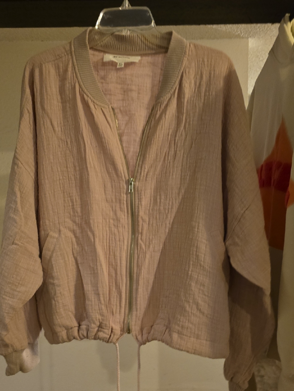 BB Dakota Sand Tone Bomber Jacket
